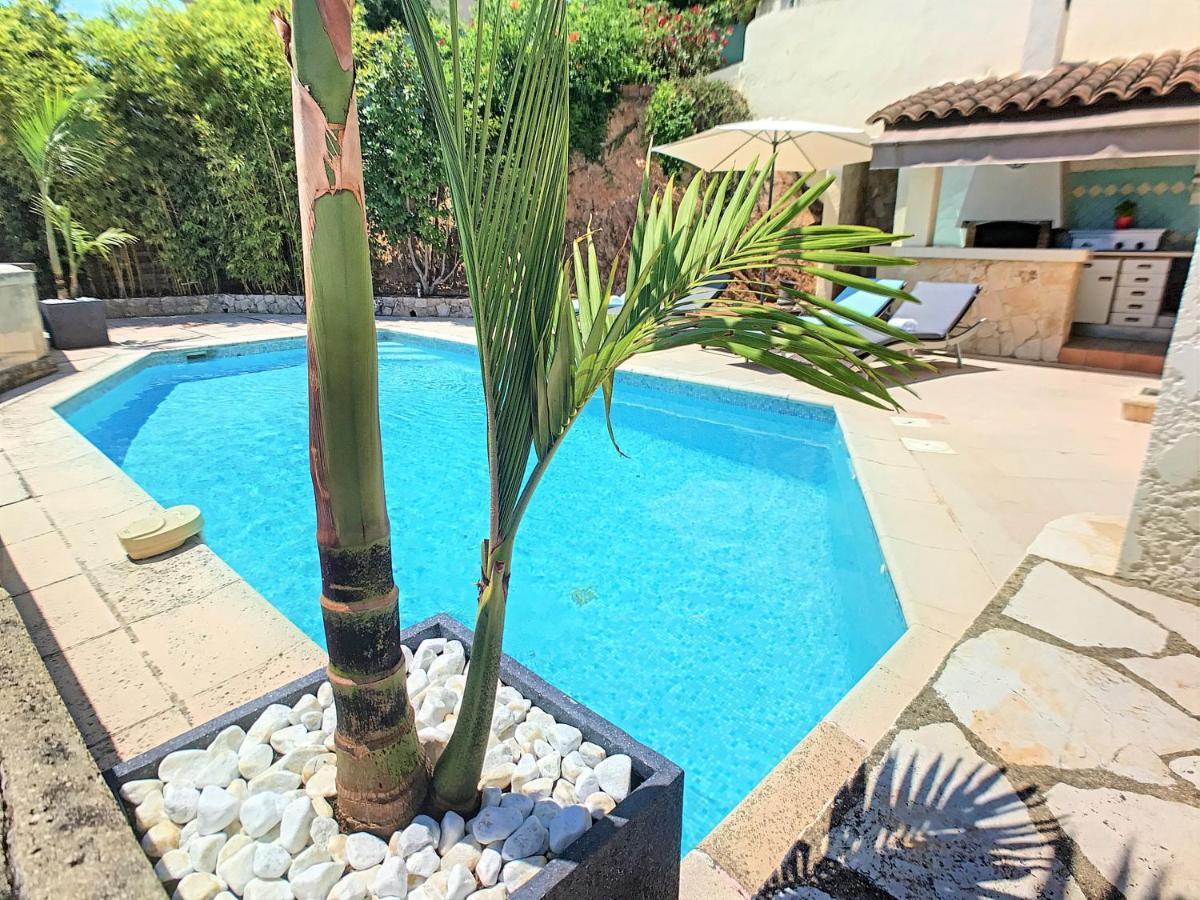 3 Bedrooms Villa Near Cannes - Pool & Jacuzzi - Sea View Мандельє-ла-Напуль Екстер'єр фото